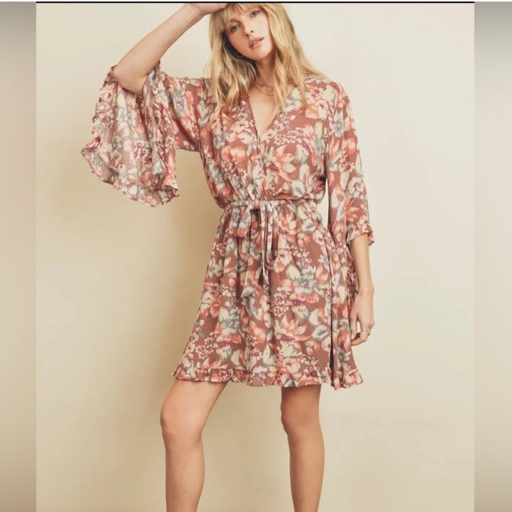 Dress Forum Botanical Kimono Dress